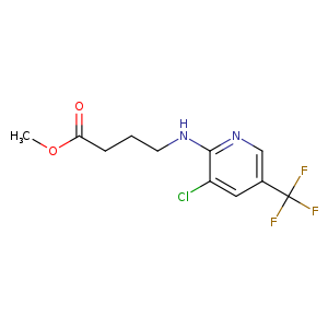Methyl 4-([3-chloro-5-(trifluoromethyl)-2-pyridinyl]amino)butanoate