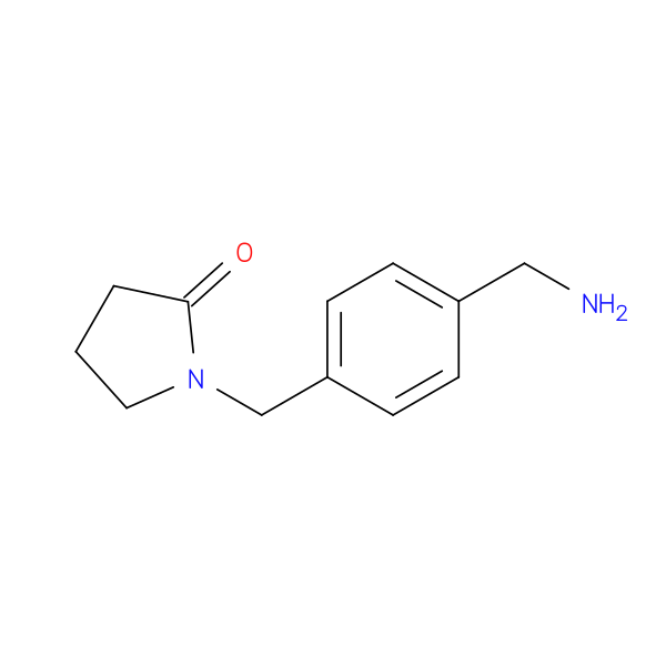 1-[4-(aminomethyl)benzyl]-2-pyrrolidinone