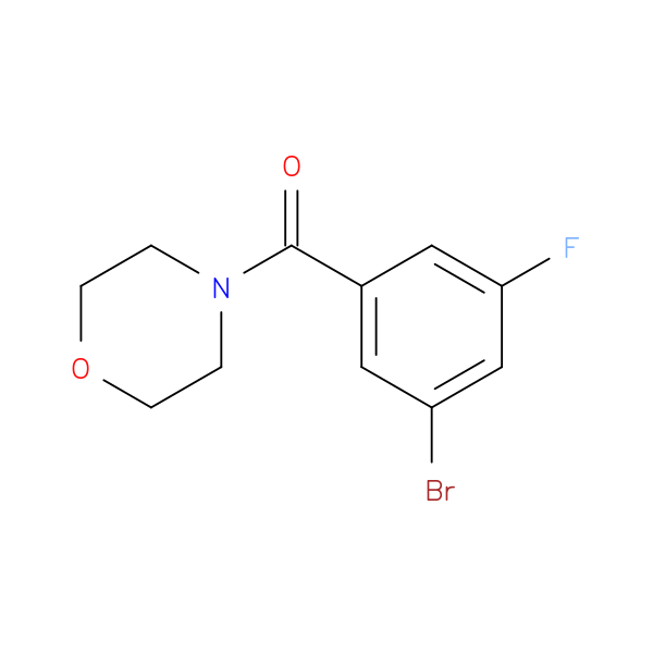 4-(3-Bromo-5-fluorobenzoyl)morpholine