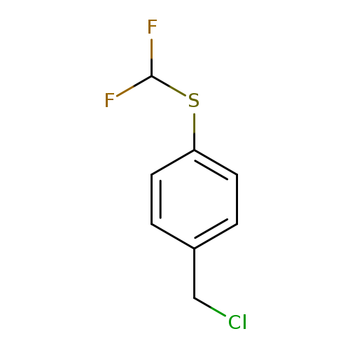 1-(chloromethyl)-4-[(difluoromethyl)sulfanyl]benzene