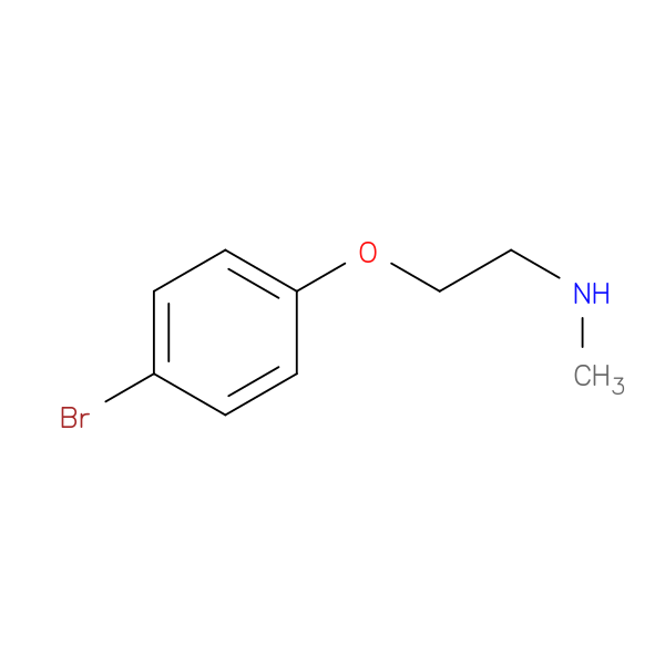 2-(4-bromophenoxy)-N-methylethanamine