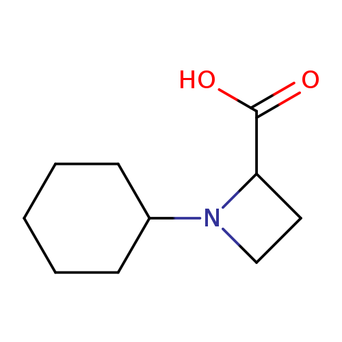 1-Cyclohexyl-2-azetidinecarboxylic acid