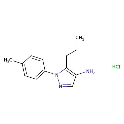 1-(4-methylphenyl)-5-propyl-1H-pyrazol-4-amine hydrochloride