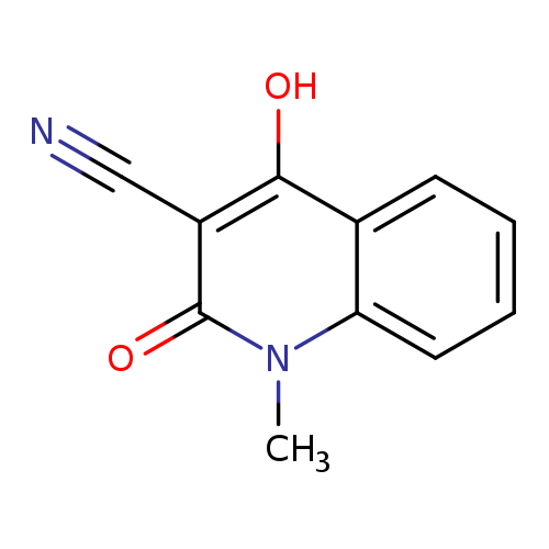 4-Hydroxy-1-methyl-2-oxo-1,2-dihydroquinoline-3-carbonitrile