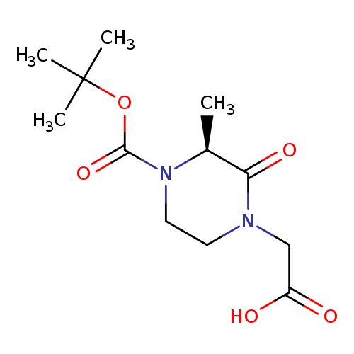 (3S)-4-Boc-1-carboxymethyl-3-methyl-piperazin-2-one