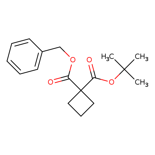 1-Benzyl 1-tert-butyl cyclobutane-1,1-dicarboxylate
