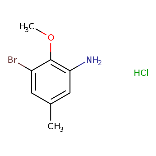 3-bromo-2-methoxy-5-methylaniline hydrochloride