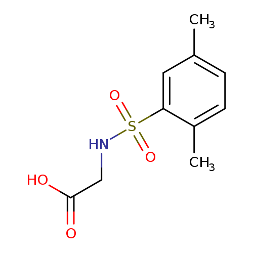 Glycine, N-(2,5-xylylsulfonyl)- (7CI,8CI)