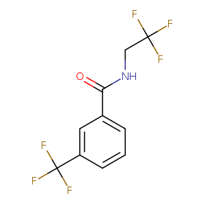 N-(2,2,2-trifluoroethyl)-3-(trifluoromethyl)benzamide
