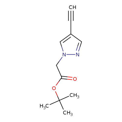 tert-butyl2-(4-ethynyl-1H-pyrazol-1-yl)acetate