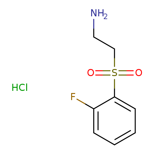2-(2-fluorobenzenesulfonyl)ethan-1-amine hydrochloride
