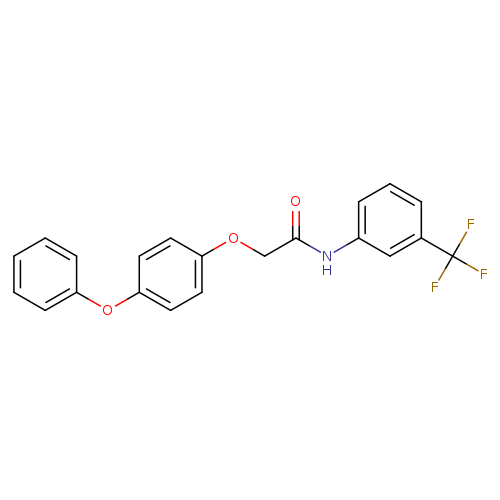 2-(4-phenoxyphenoxy)-N-[3-(trifluoromethyl)phenyl]acetamide