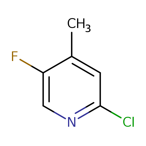 2-Chloro-5-fluoro-4-methylpyridine