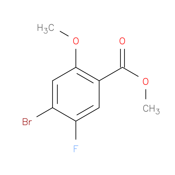 Methyl 4-bromo-5-fluoro-2-methoxybenzoate