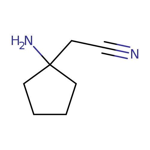 2-(1-aminocyclopentyl)acetonitrile