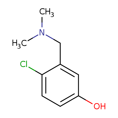 4-chloro-3-[(dimethylamino)methyl]phenol