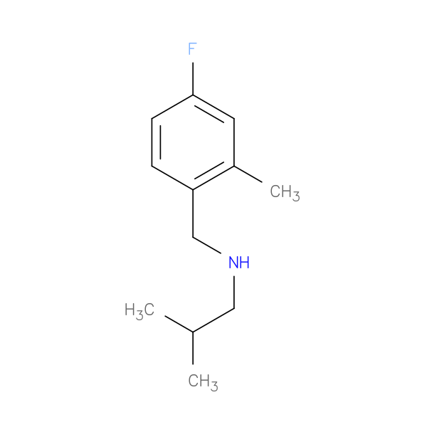 [(4-Fluoro-2-methylphenyl)methyl](2-methylpropyl)amine