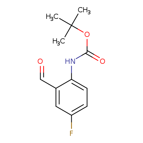 TERT-BUTYL 4-FLUORO-2-FORMYLPHENYLCARBAMATE