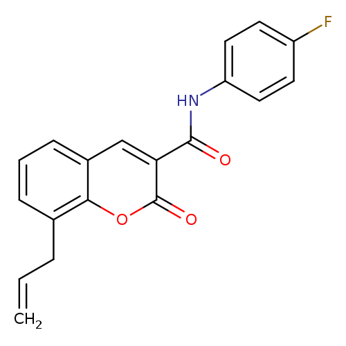 N-(4-fluorophenyl)-2-oxo-8-(prop-2-en-1-yl)-2H-chromene-3-carboxamide