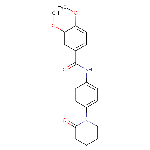 3,4-dimethoxy-N-[4-(2-oxopiperidin-1-yl)phenyl]benzamide
