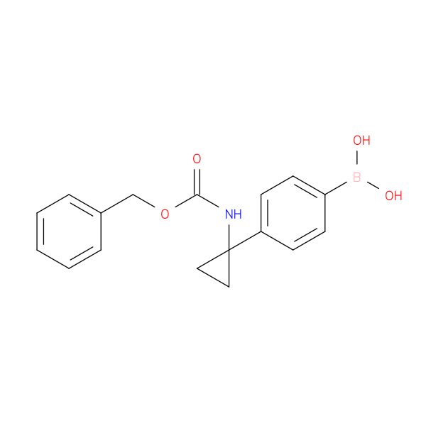 4-(1-(Benzyloxycarbonylamino)cyclopropyl)phenylboronic acid