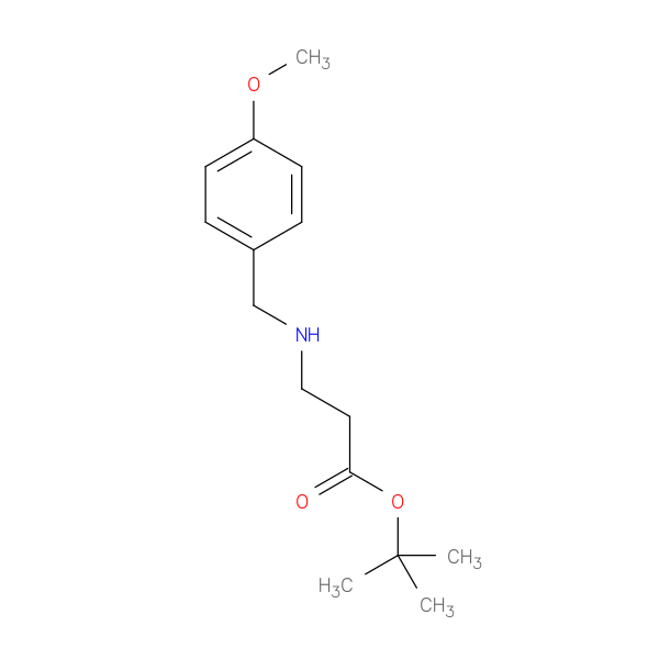 tert-butyl 3-{[(4-methoxyphenyl)methyl]amino}propanoate