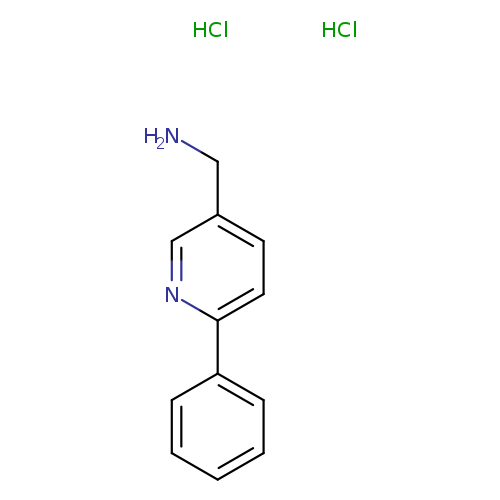 1-(6-phenylpyridin-3-yl)methanamine dihydrochloride