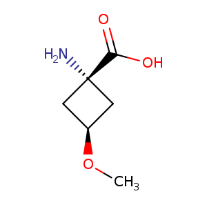 trans-1-amino-3-methoxy-cyclobutanecarboxylic acid