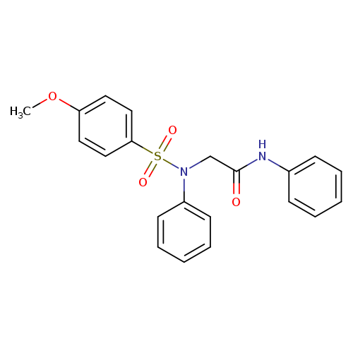 N-phenyl-2-(N-phenyl4-methoxybenzenesulfonamido)acetamide