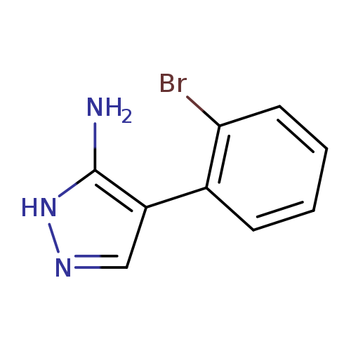 4-(2-Bromophenyl)-1H-pyrazol-3-amine