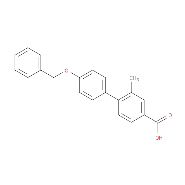 4-(4-Benzyloxyphenyl)-3-methylbenzoic acid