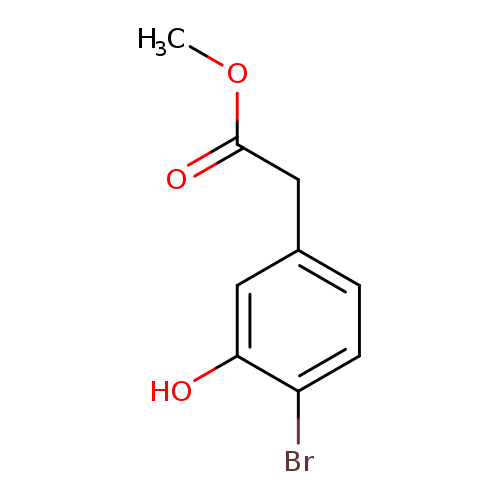 methyl2-(4-bromo-3-hydroxyphenyl)acetate