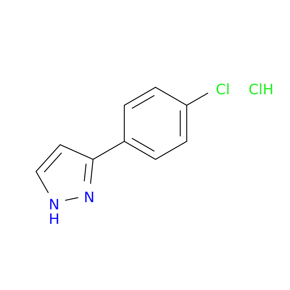 3-(4-chlorophenyl)-1H-pyrazole hydrochloride