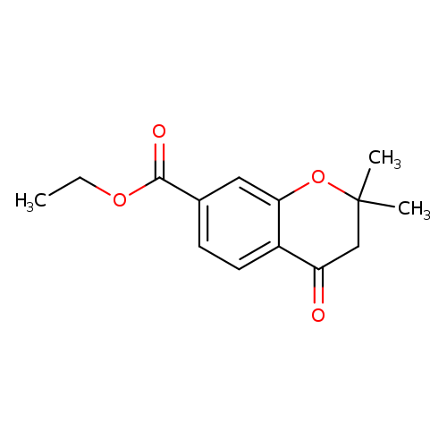 2H-1-Benzopyran-7-carboxylic acid, 3,4-dihydro-2,2-dimethyl-4-oxo-,ethyl ester