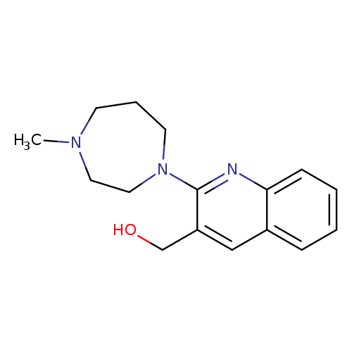 [2-(4-methyl-1,4-diazepan-1-yl)quinolin-3-yl]methanol
