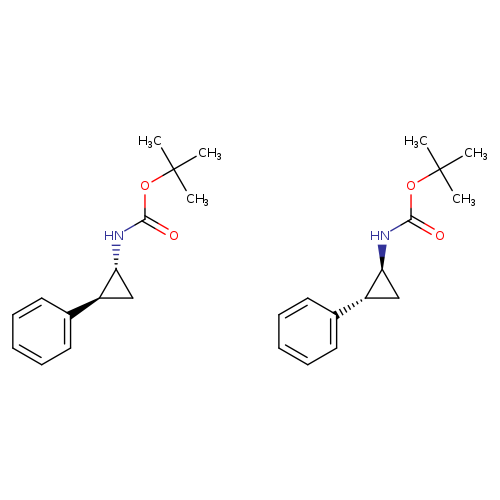 Trans-tert-butyl (-2-phenylcyclopropyl)carbamate