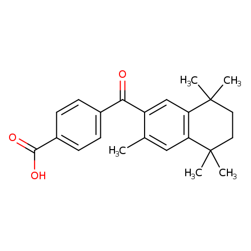 4-(3,5,5,8,8-Pentamethyl-5,6,7,8-tetrahydronaphthalene-2-carbonyl)benzoic acid