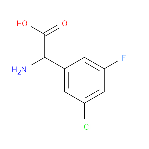2-((3-Chloro-5-fluorophenyl)amino)acetic acid