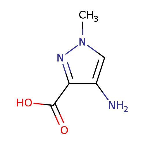 1H-Pyrazole-3-carboxylic acid, 4-amino-1-methyl-