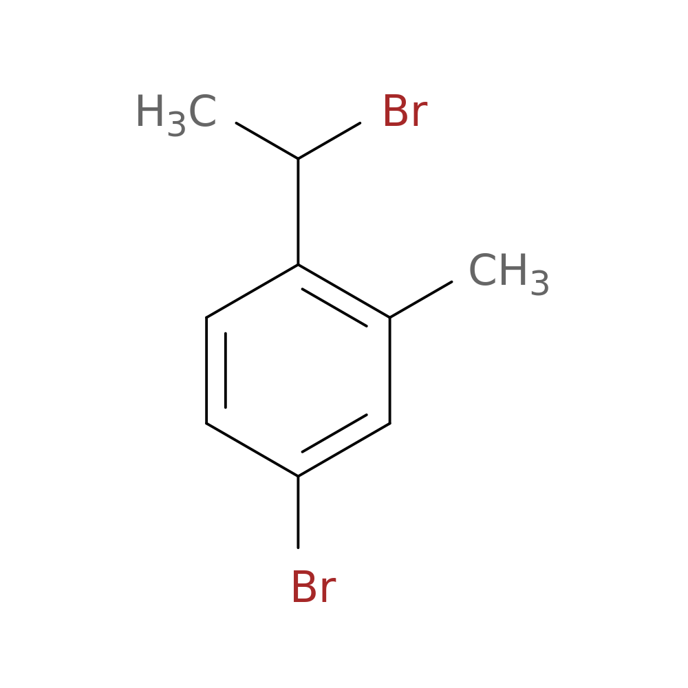 4-bromo-1-(1-bromoethyl)-2-methylbenzene