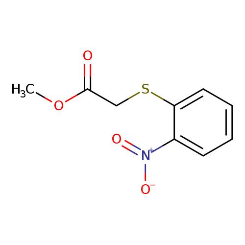Methyl 2-(2-nitrophenylthio)acetate