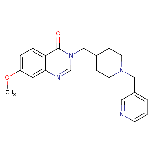 7-methoxy-3-({1-[(pyridin-3-yl)methyl]piperidin-4-yl}methyl)-3,4-dihydroquinazolin-4-one