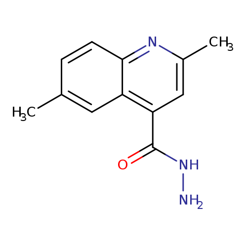 2,6-Dimethylquinoline-4-carbohydrazide