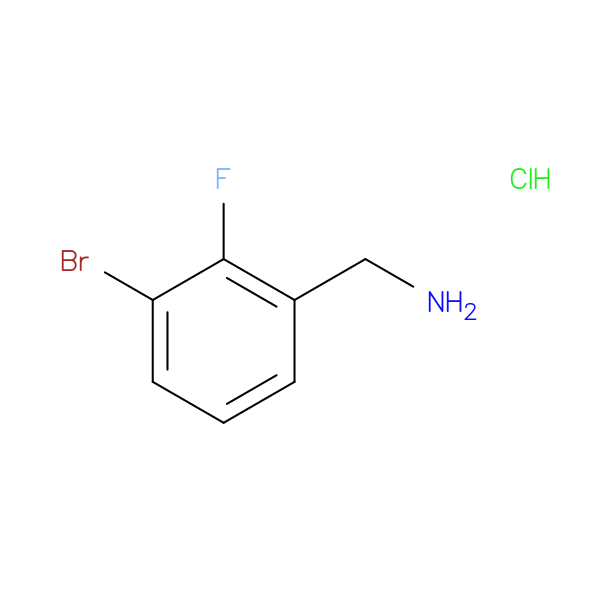 (3-Bromo-2-fluorophenyl)methanamine hydrochloride