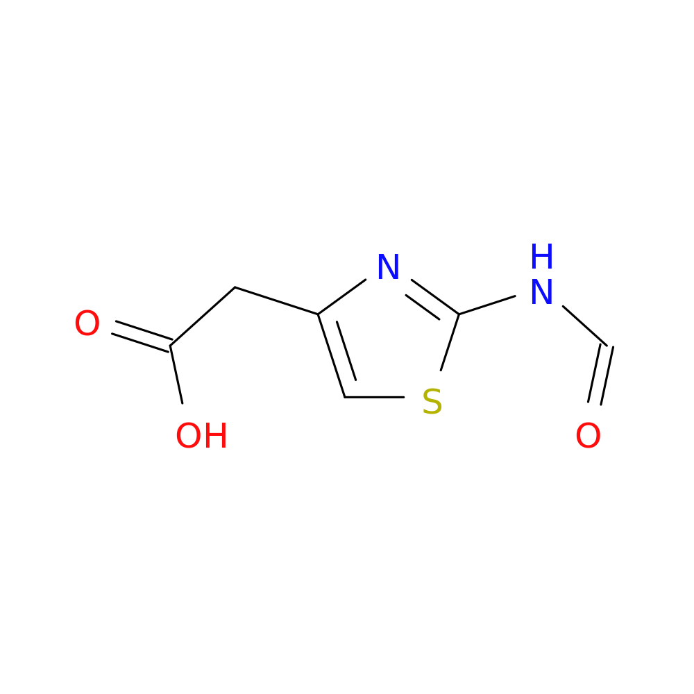 2-(2-Formamidothiazol-4-yl)acetic acid