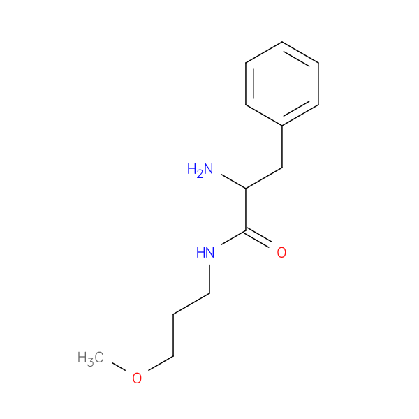 2-Amino-N-(3-methoxypropyl)-3-phenyl-DL-propanamide