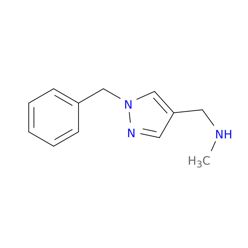 [(1-benzyl-1H-pyrazol-4-yl)methyl](methyl)amine