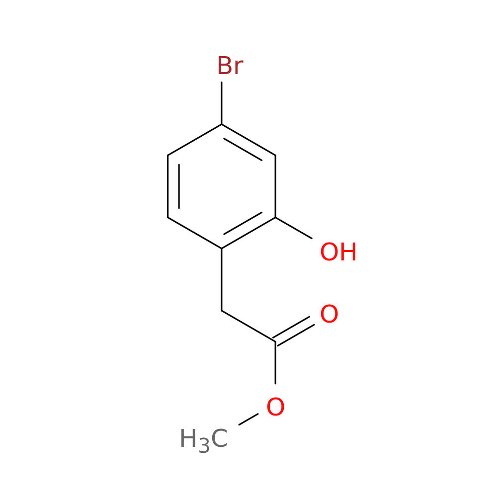 Methyl 2-(4-bromo-2-hydroxyphenyl)acetate