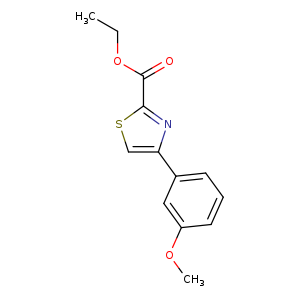 Ethyl 4-(3-methoxyphenyl)thiazole-2-carboxylate