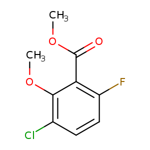 Methyl3-chloro-6-fluoro-2-methoxy-benzoate